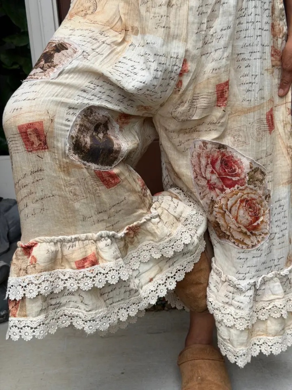 Indi & Sai Until I Return Bloomers One Size Romantic Lace Pants NEW🌹